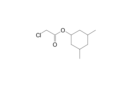 Chloroacetic acid, 3,5-dimethylcyclohexyl ester