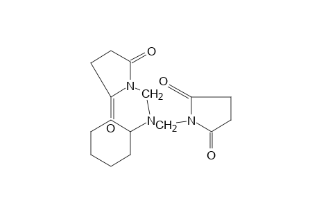 N,N'-[(cyclohexylimino)dimethylene]disuccinimide