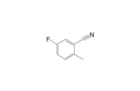 5-Fluoro-2-methylbenzonitrile