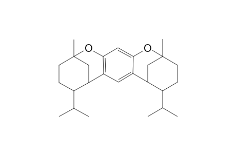 5,9-Diisopropyl-(octahydro)-2,12-dimethyl-2,6 : 8,12-dimethano-2H,8H-benzo[1,2-b : 4,5-b']bisoxocin