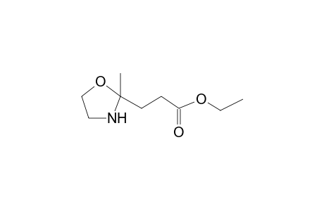 3-(2-Methyl-2-oxazolidinyl)propanoic acid ethyl ester