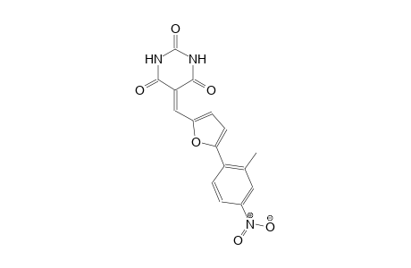 5-{[5-(2-methyl-4-nitrophenyl)-2-furyl]methylene}-2,4,6(1H,3H,5H)-pyrimidinetrione