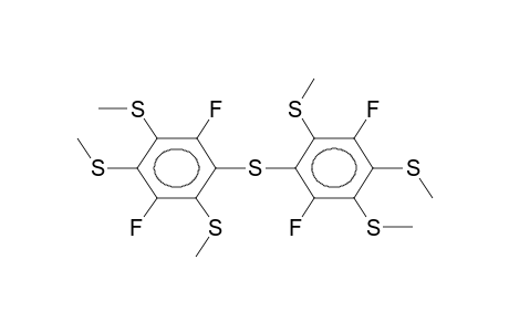 2,2',4,4',5,5'-HEXA(METHYLTHIO)-TETRAFLUORODIPHENYLSULPHIDE