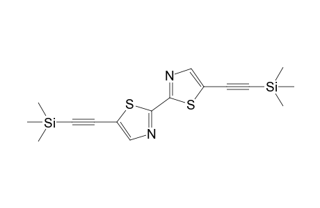 5,5'-Bis[(trimethylsilyl)ethynyl]-2,2'-bithiazole