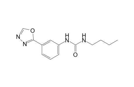 1-butyl-3-[m-(1,3,4-oxadiazol-2-yl)phenyl]urea