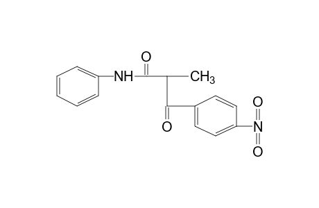 2-(p-nitrobenzoyl)propionanilide