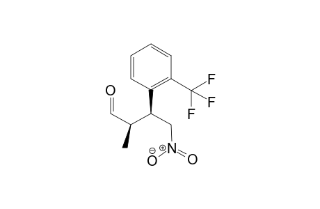 (2R,3S)-2-Methyl-4-nitro-3-(2-trifluoromethylphenyl)-butyraldehyde