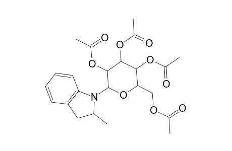 [3,4,5-triacetoxy-6-(2-methylindolin-1-yl)tetrahydropyran-2-yl]methyl acetate