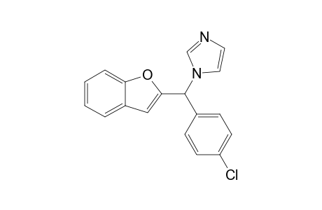 2-[(4'-CHLOROPHENYL)-(DIAZOL-1-YL)-METHYL]-BENZOFURANE