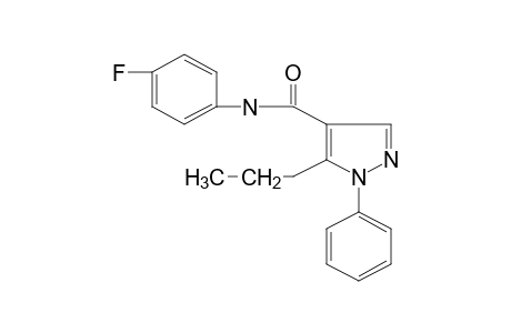 4'-fluoro-1-phenyl-5-propylpyrazole-4-carboxanilide