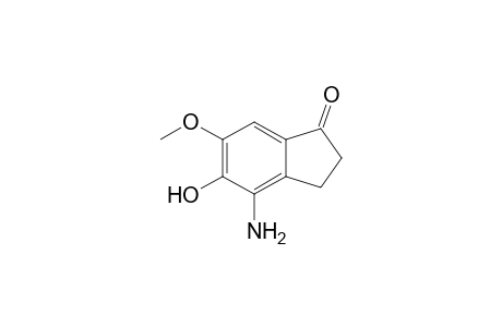 4-Amino-5-hydroxy-6-methoxy-2,3-dihydroinden-1-one