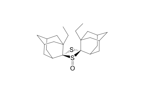 Dispiro[1-Ethyladamantane-2,2'-[1,3]dithietane-4',2"-(1"-ethyladamantane)] 1'-oxide