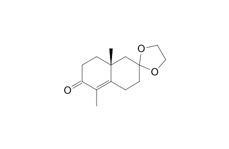 (R)-5',8'a-Dimethyl-1',3',4',7',8',8'a-hexahydrospiro[1.3]dioxolane-2,2'-naphthalen]-6'-one