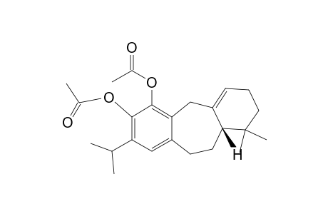 1H-Dibenzo[a,d]cycloheptene-6,7-diol, 2,3,5,10,11,11a-hexahydro-1,1-dimethyl-8-(1-methylethyl)-, diacetate, (S)-