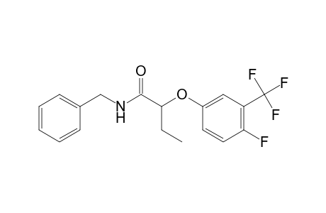 N-(benzyl)-2-[4-fluoro-3-(trifluoromethyl)phenoxy]butyramide