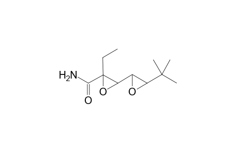 (2RS,3SR,4SR,5SR)-2,3 : 4,5-Diepoxy-2-ethyl-6,6-dimethylheptanamide