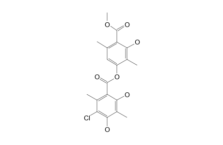 5-CHLORO-4-O-DEMBARSAEURE-METHYLESTER