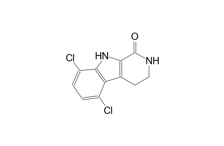 5,8-dichloro-2,3,4,9-tetrahydro-1H-beta-carbolin-1-one