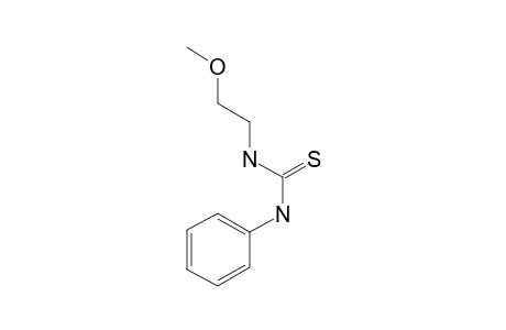 N-(2-Methoxyethyl)-N'-phenylthiourea