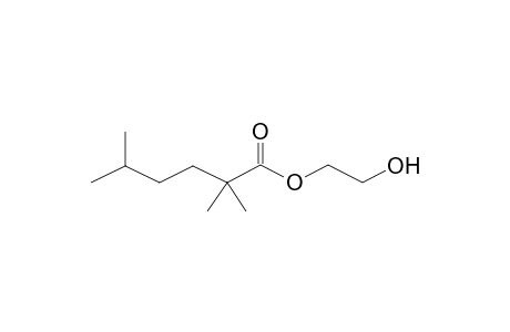 2,2,5-TRIMETHYLHEXANOIC ACID, 2-HYDROXYETHYL ESTER