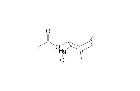 EXO-3-CHLOROMERCURY-E-6-ETHYLIDENEBICYCLO[2.2.1]HEPTAN-EXO-2-OL ACETATE