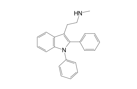 1H-indole-3-ethanamine, N-methyl-1,2-diphenyl-