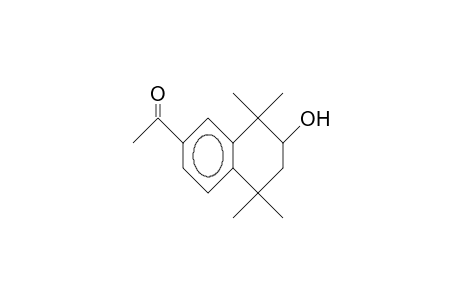 Ethanone, 1-(5,6,7,8-tetrahydro-7-hydroxy-5,5,8,8-tetramethyl-2-naphthalenyl)-