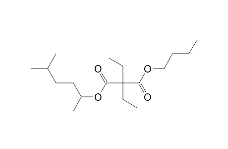 Diethylmalonic acid, butyl 5-methylhex-2-yl ester