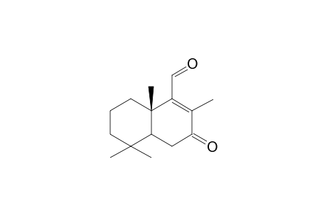 7-Oxo-8(12)-drimen-11-al