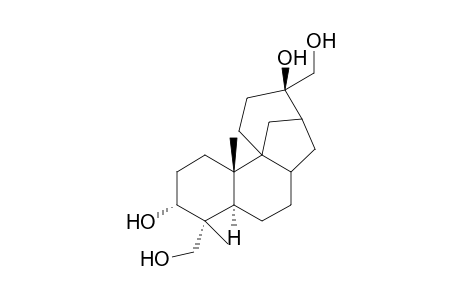 8,11a-Methano-11aH-cyclohepta[a]naphthalene, 9,15-cyclo-C,18-dinor-14,15-secoandrostane-4,17-dimethanol deriv.