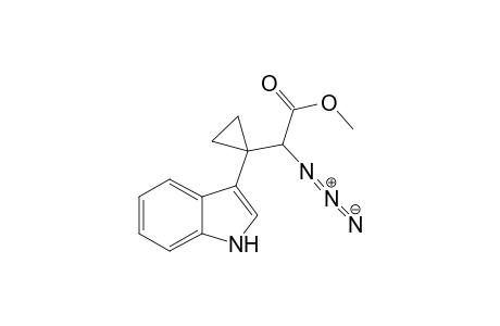 METHYL-2-AZIDO-2-[1-(1H-INDOL-3-YL)-CYCLOPROPYL]-ACETATE