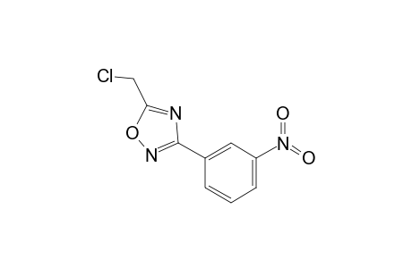 5-(Chloromethyl)-3-(3-nitrophenyl)-1,2,4-oxadiazole