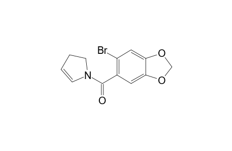 1-(6-Bromo-1,3-benzodioxol-5-ylcarbonyl)azacyclopent-2-ene