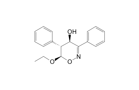 6-Ethoxy-4-hydroxy-3,5-diphenyl-5,6-dihydro-4H-1,2-oxazine