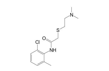 6'-chloro-2-{[2-(dimethylamino)ethyl]thio}-o-acetotoluidide