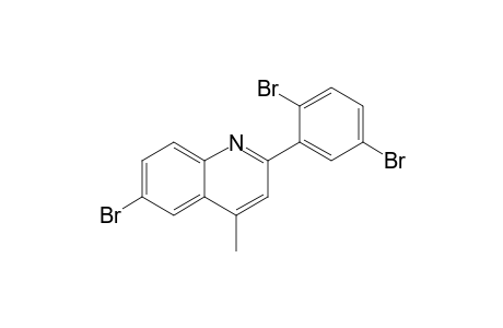 2-(2',5'-Dibromophenyl)-6-bromo-4-methylquinoline