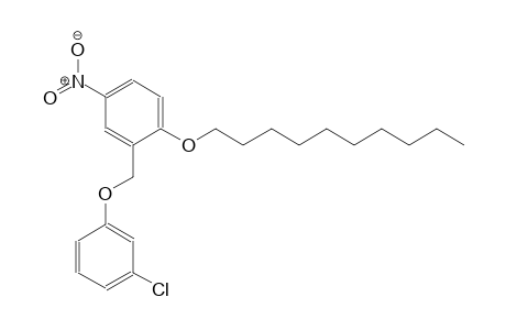 m-chlorophenyl 2-(decyloxy)-5-nitrobenzyl ether