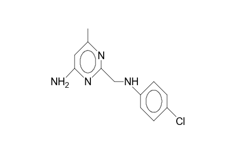 (4-amino-6-methyl-pyrimidin-2-yl)methyl-(4-chlorophenyl)amine