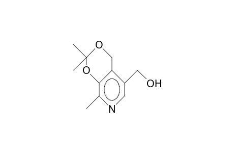 5-Hydroxymethyl-2,2,8-trimethyl-4H-M-dioxino(4,5-C)pyridine