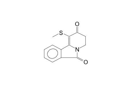 1-(methylthio)-3,4-dihydropyrido[1,2-b]isoindole-2,6-quinone