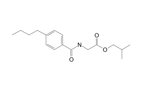 Glycine, N-(4-butylbenzoyl)-, isobutyl ester