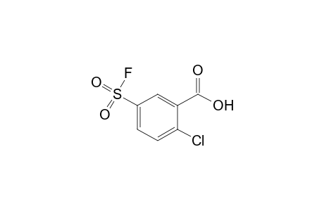 2-Chloro-5-(fluorosulfonyl)-benzoic acid