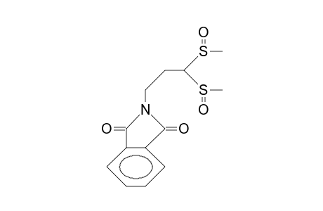 (S)-1,1-Bis(methyl-sulphinyl)-3-phthalimido-propane