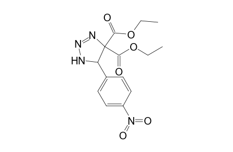 Diethyl 5-(4-nitrophenyl)-4,5-dihydro-1H-1,2,3-triazole-4,4-dicarboxylate