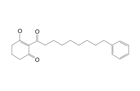 2-Cyclohexen-3-ol-1-one, 2-[9-phennonanoyl]-