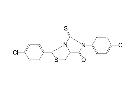 3,6-bis(4-chlorophenyl)-5-thioxotetrahydro-7H-imidazo[1,5-c][1,3]thiazol-7-one