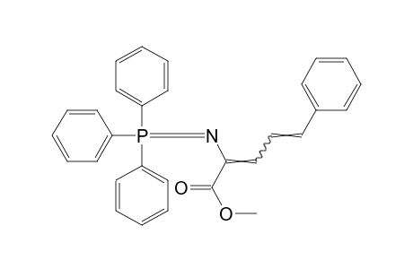 5-phenyl-2-[(triphenylphosphoranylidene)amino]-2,4-pentadienoic acid,methyl ester