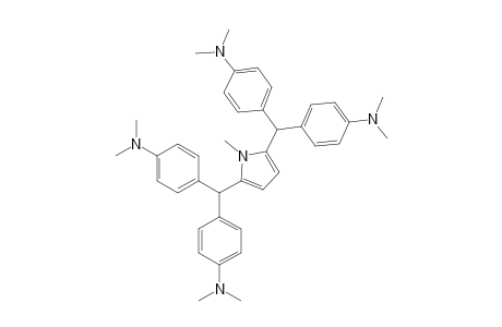 2,5-BIS-[BIS-(4-(N,N-DIMETHYLAMINO)-PHENYL)-METHYL]-N-METHYLPYRROLE