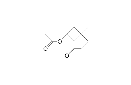 endo-7-Acetoxy-5-methyl-bicyclo(3.2.0)heptanone-2