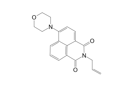 2-Allyl-6-(4-morpholinyl)-1H-benzo[de]isoquinoline-1,3(2H)-dione